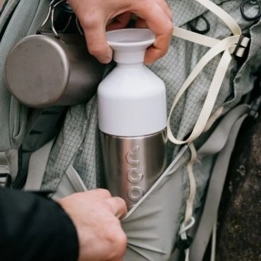 Dopper Insulated Silver Thermos Bottle 580ml