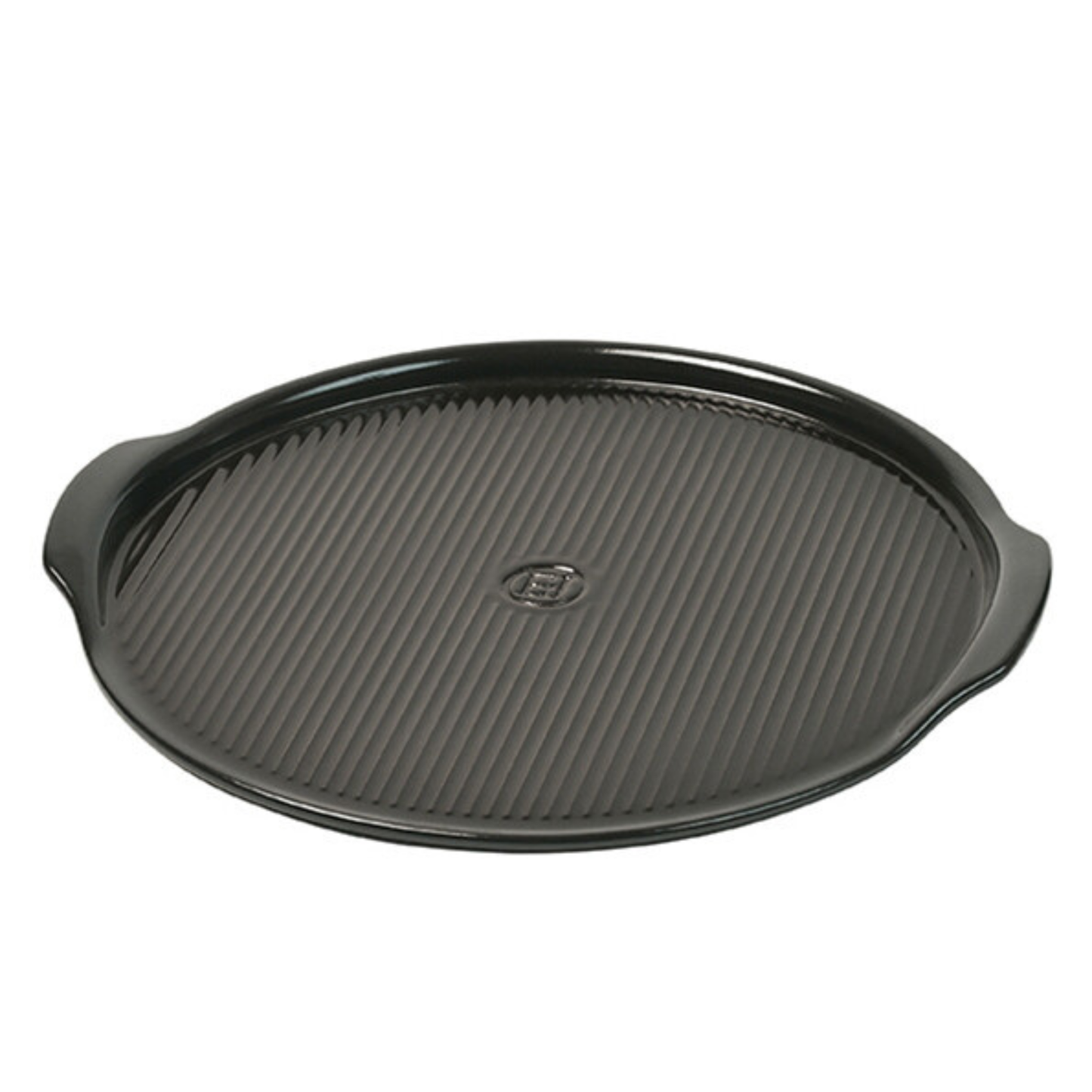 Emile Henry Pizzasteen E-box - Ø370mm - Fusain