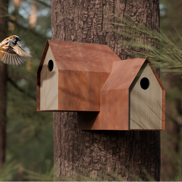 Frederik Roije Noaste Noaber vogelhuis hangend sfeer