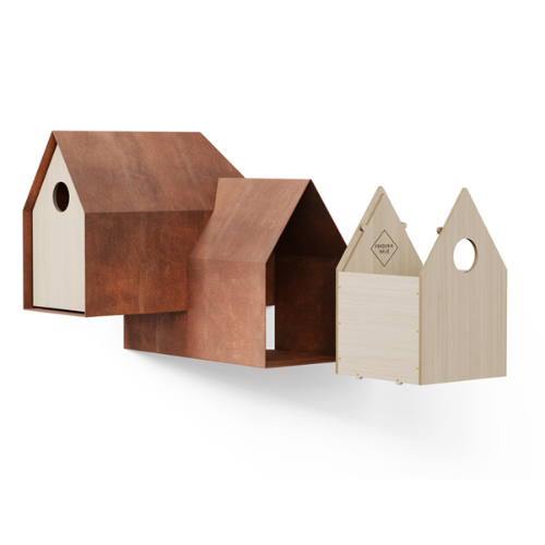 Frederik Roije Noaste Noaber vogelhuis hangend detail