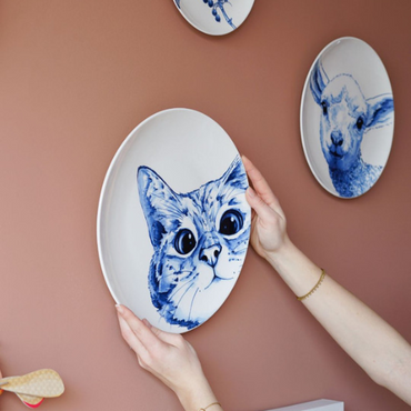 Heinen_delftsblauw_wandbord_poes_ophangen