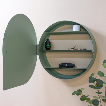 Spinder Design wandspiegel SONNET L 55 cm Dusty Green
