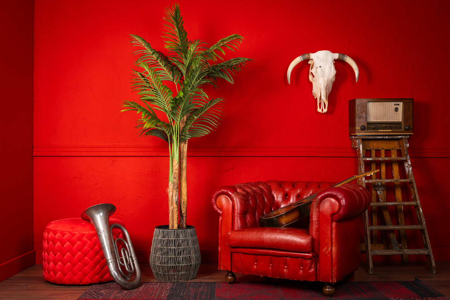 Künstliche Kentia-Palme von NeverLeafs, 190 cm – Tropisches Design für den Innenbereich