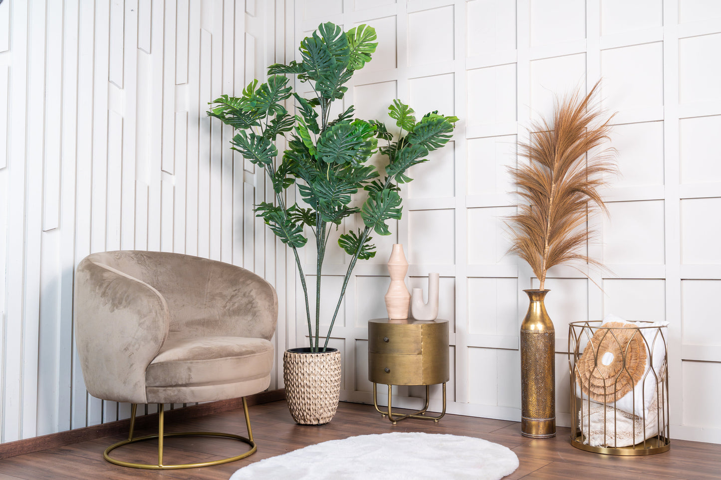 Künstliche Monstera von NeverLeafs, 180 cm – Tropisches Südamerika