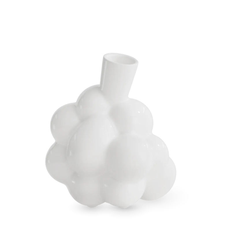 Moooi x Royal Delft Egg Vase XL witte vaas porselein 28 cm