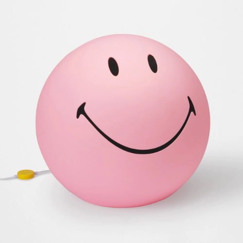 Mr Maria Smiley lamp XL pink