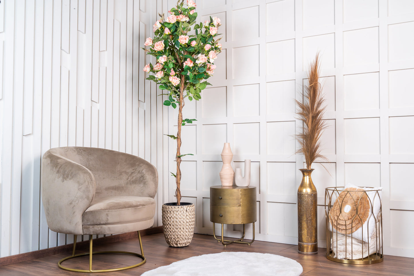 NeverLeafs Rozen kunstboom 180 cm