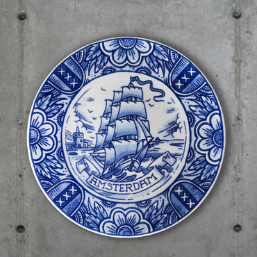Royal Delft Schiffmacher Bord Amsterdam sfeerbeeld