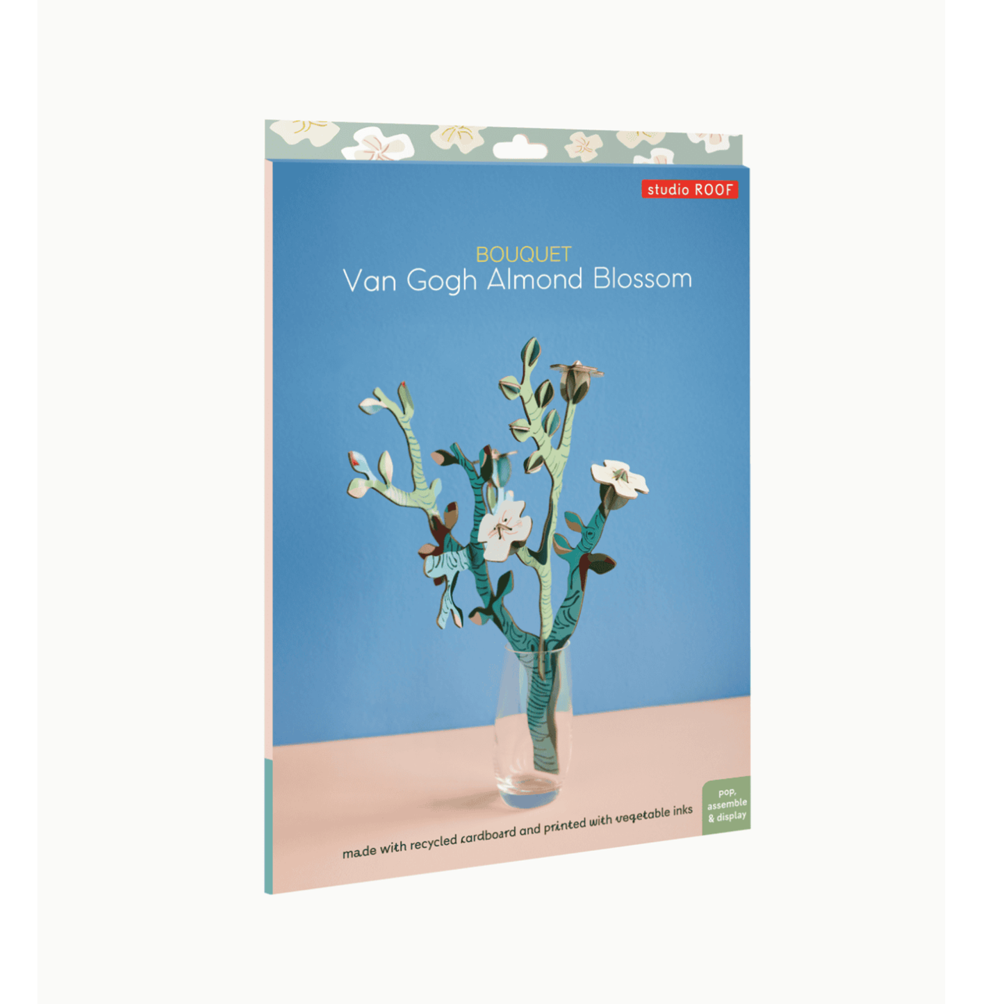 Verpakking van de 3D-bloemen van het Studio ROOF Van Gogh boeket