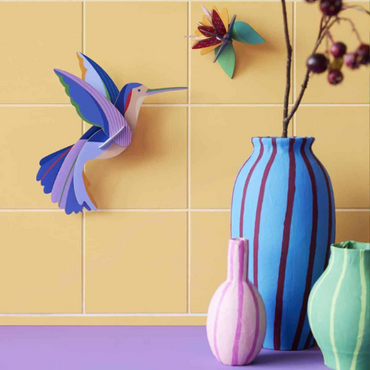 Studio Roof wanddecoratie vogel Hummingbird