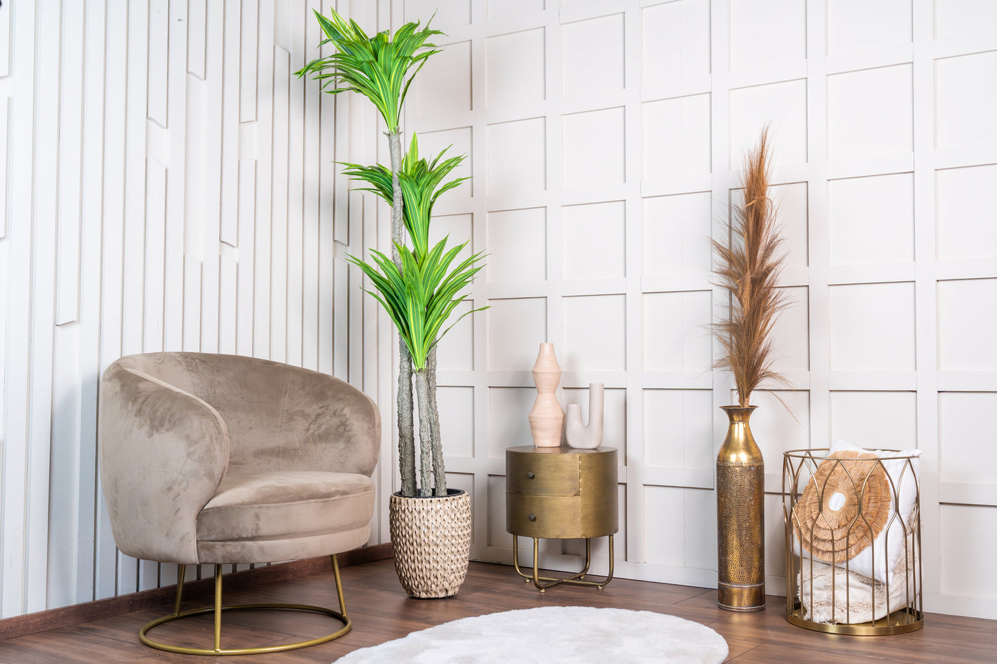 NeverLeafs Kunstplant Yucca 170 cm - Robuuste uitstraling