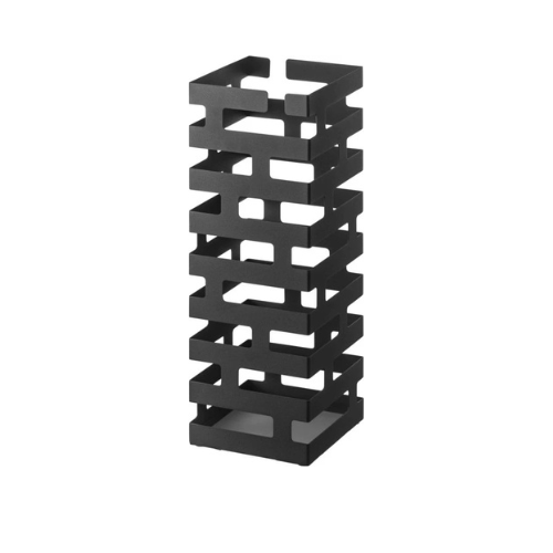 Yamazaki Brick Umbrella Stand Square - black