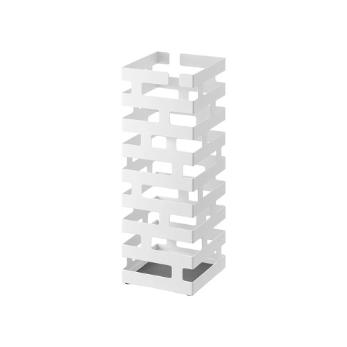 Yamazaki Brick Umbrella Stand Square - white