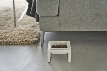 Yamazaki Futternapf für Katze oder Hund lose Tower weiß