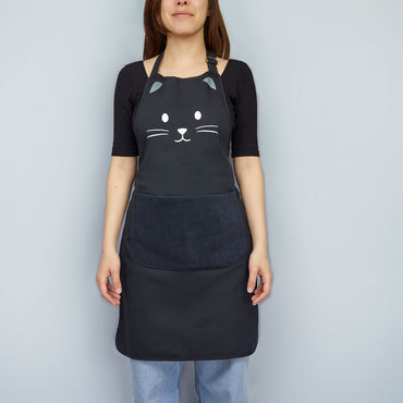 Balvi kitchen apron Kitty black 80 cm