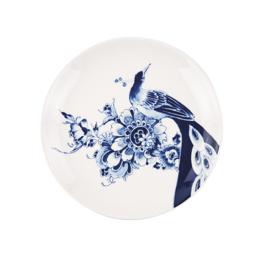 RoyalDelftPeacockSymphonyDessertbordcoupe