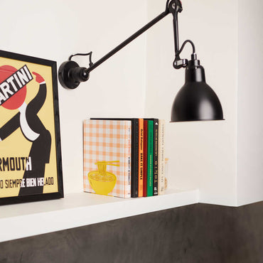 Balvi boekensteun Ramen geel metaal enkel sfeer