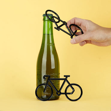 Balvi Flaschenöffner Tourmalet aus schwarzem Metall