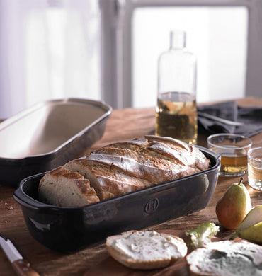 Emile Henry Bread Baking Tin Large E-box - 395x160x150m - Fusain