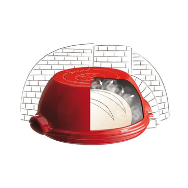 Emile Henry Brotform rund E-Box - Ø295mm - Grand Cru