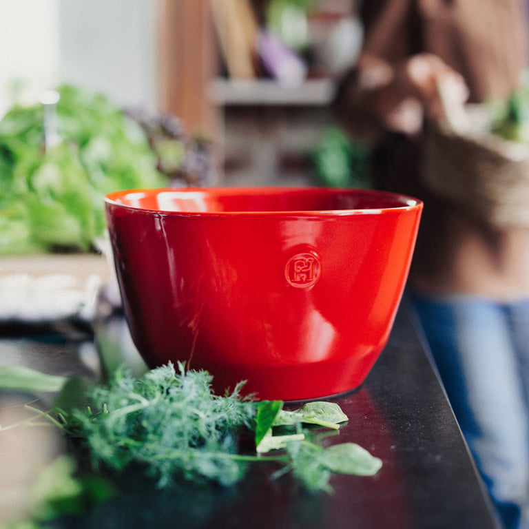 Emile Henry Salad Bowl - 220x220x140mm - Grand Cru
