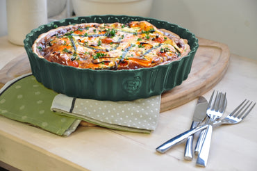 Emile Henry Kuchenform tief - Ø280mm - Cèdre