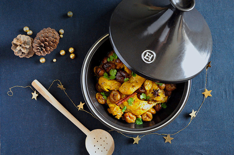 Emile Henry Tajine E-Box – Ø270 mm – Fusain