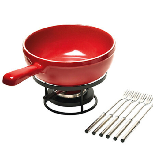 Emile Henry Fondue set Ø240mm Grand Cru