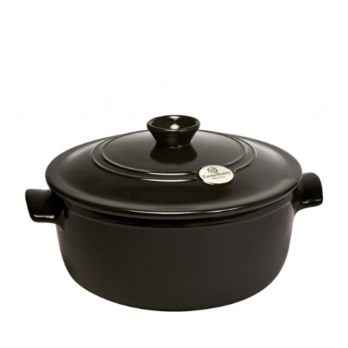 Emile Henry Kookpan rond Ø285mm Fusain