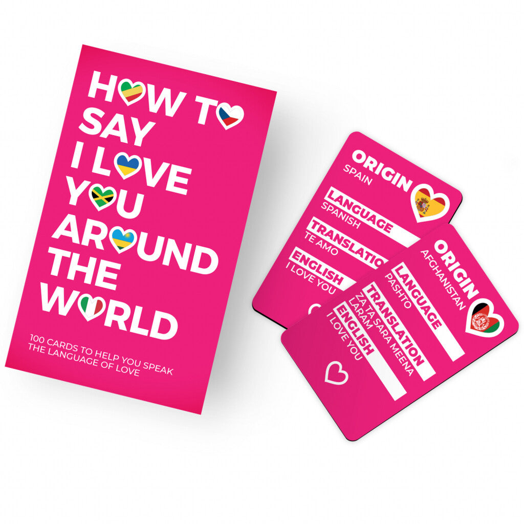 Gift Republic How To Say I Love You Around The World