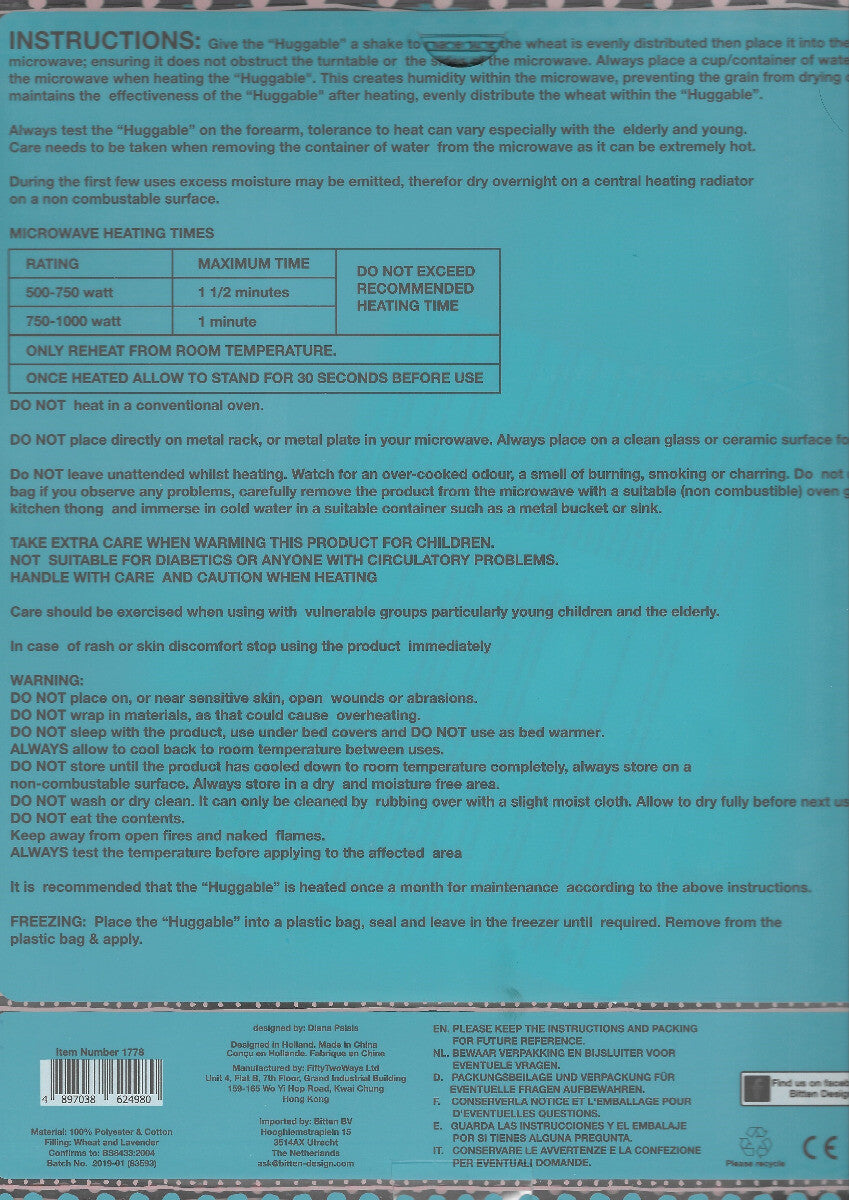 Bitten heat cushion Huggable Lama