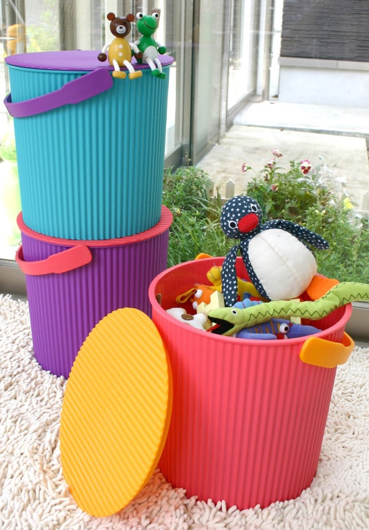 Hachiman Omnioutil Eimer L - Blau/Lila