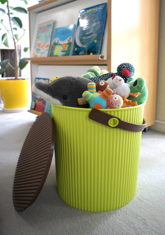 Hachiman Omnioutil Eimer L - Grün/Braun