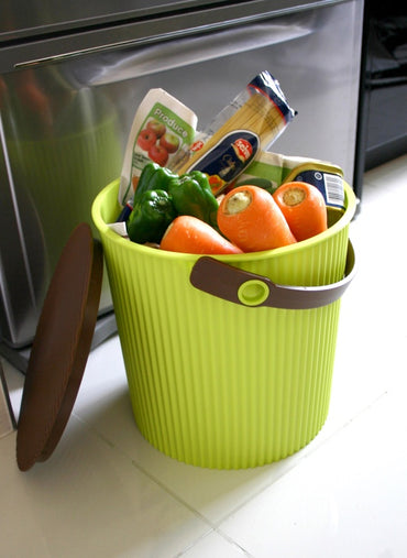 Hachiman Omnioutil Eimer L - Grün/Braun