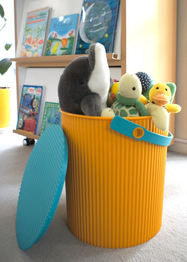 Hachiman Omnioutil Eimer L - Orange/Blau