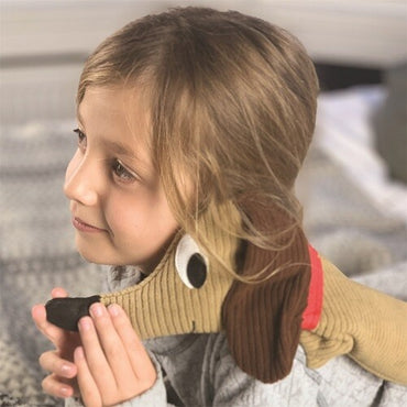 Bitten Huggable Streched Sausage hond warmtekussen sfeer