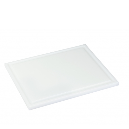 Interlux Snijplaat met sapgoot - 325x265x15mm - Wit