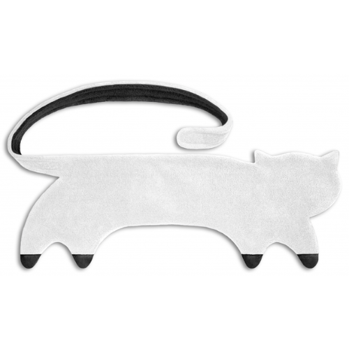 Leschi Warmtekussen Coco de kat - Snow/Midnight