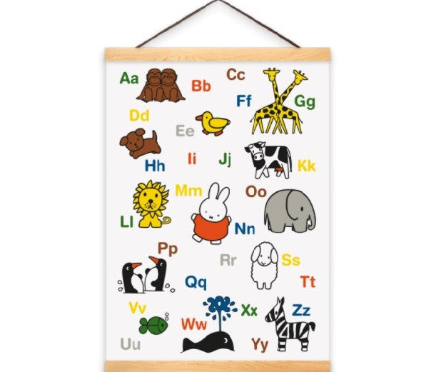 Poster A3 Nijntje alfabet