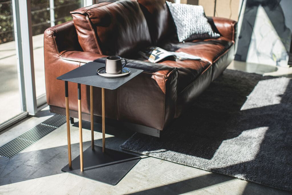 Yamazaki Bijzettafel - Effen - zwart