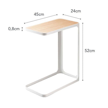 Yamazaki Bijzettafel Frame wit