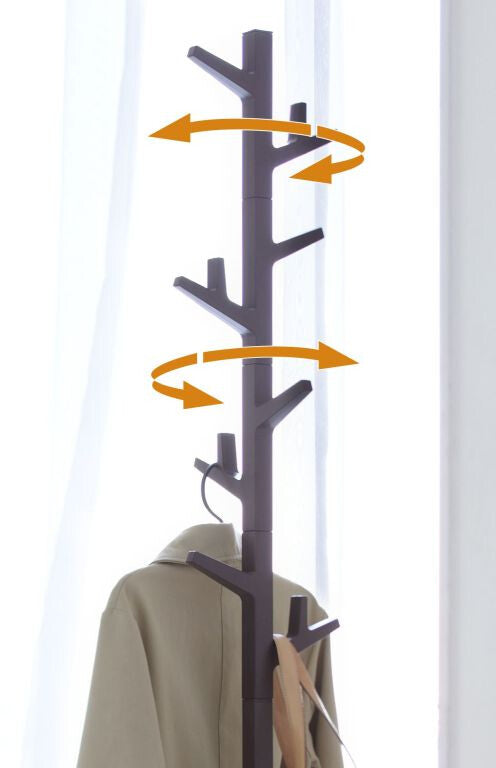 Yamazaki Branch Pole Garderobenständer braun