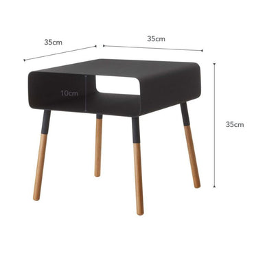 Yamazaki Low bijzettafel - Plain - zwart 2