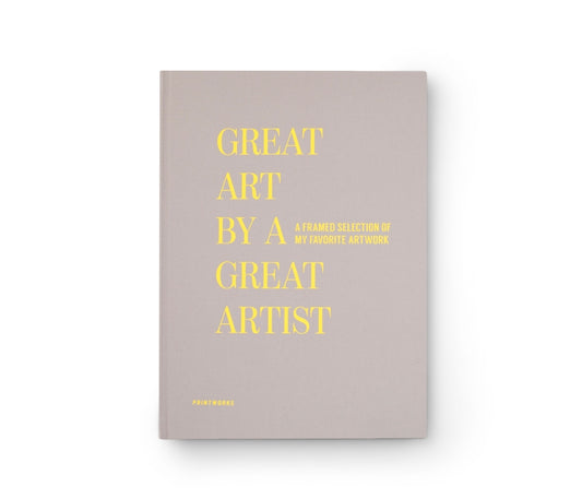 Printworks Frame boek - Grote Kunst - Beige