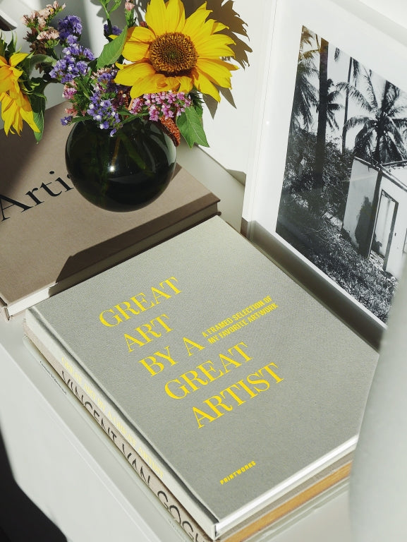 Printworks Rahmenbuch – Große Kunst – Beige