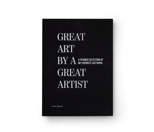 Printworks Frame boek - Grote Kunst - Zwart