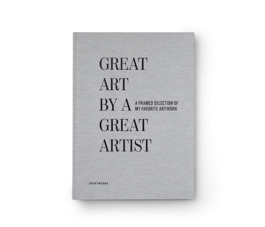 Printworks Frame boek - Grote Kunst - Grijs