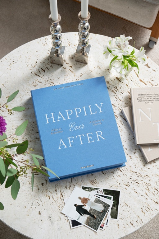 Printworks Wedding Album - Happily Ever After - Blue