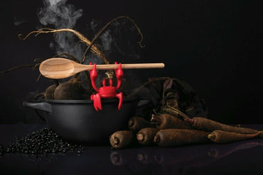 Ototo Roter Löffelhalter und Dampfgebläse