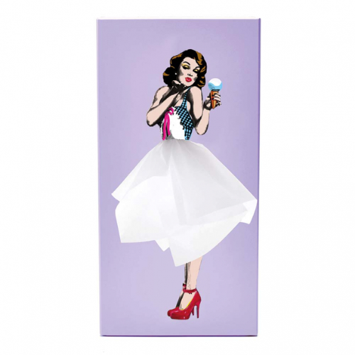 Spextrum Tissuehouder Up Girl - purple